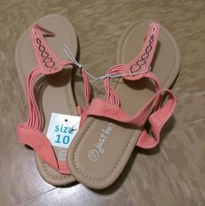 Summer Orange Sandals